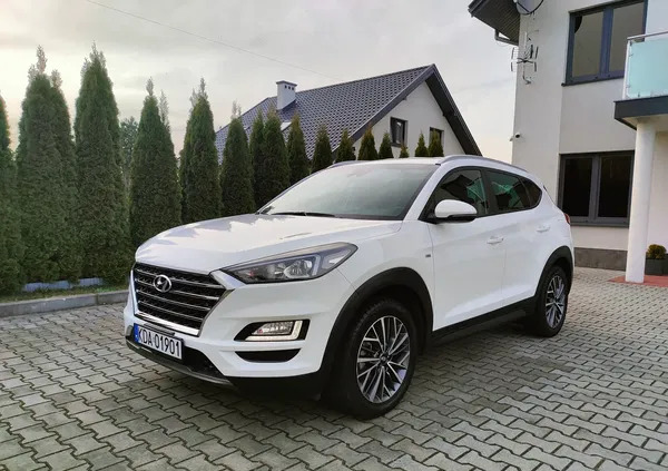 małopolskie Hyundai Tucson cena 88900 przebieg: 49500, rok produkcji 2019 z Czarne